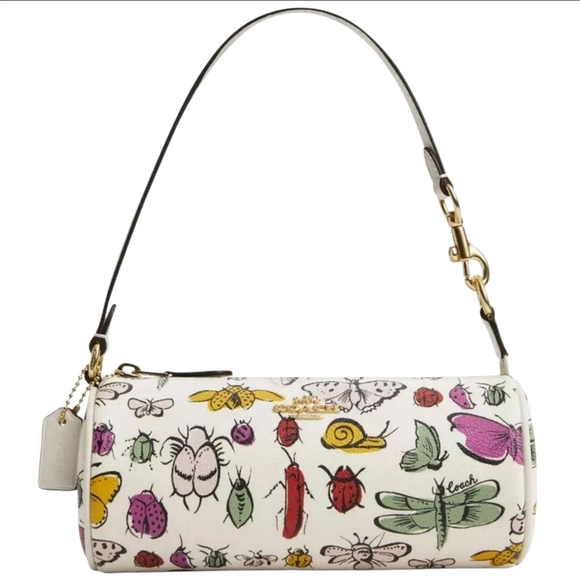Coach Nolita Barrel Bag With Creature Print CR831 NWT - Picture 1 of 11